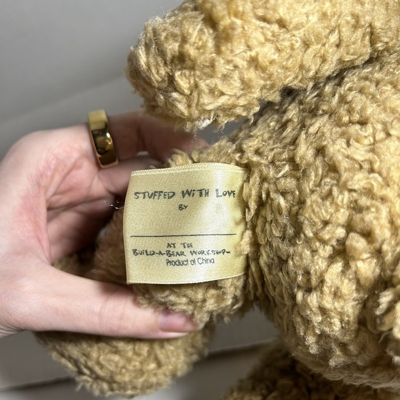 RARE HTF Retired Build-a-Bear Brown "Oatmeal" Bunny Rabbit Plush -‎ 1997 Easter - Picture 6 of 9